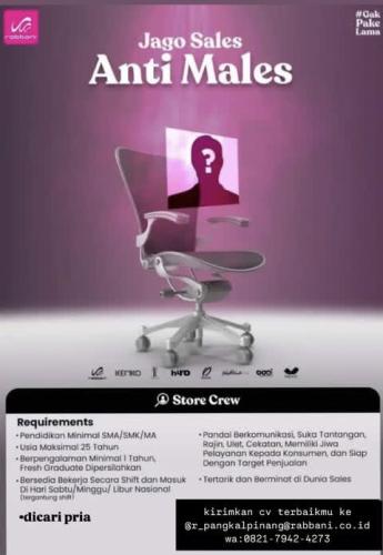 info Loker Store Crew-Rabbani Pangkalpinang