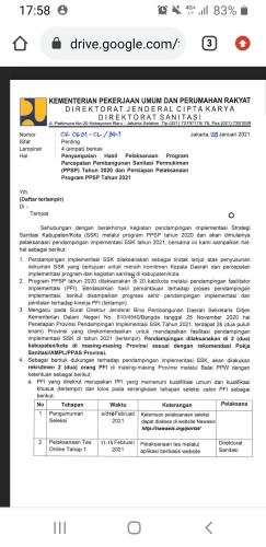 info Loker Petugas PFI/Pendampingan Fasilitator implementasi @Balai Prasarana Pemukiman wilayah Kep.Babel 2021