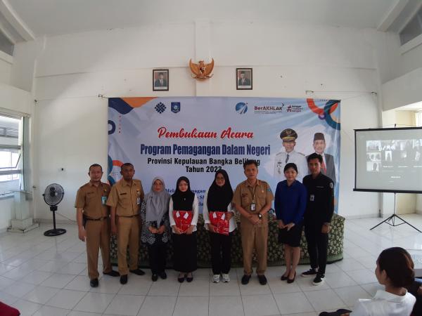 Disnaker Laksanakan Pemagangan Gratis di perusahaan se  Babel
