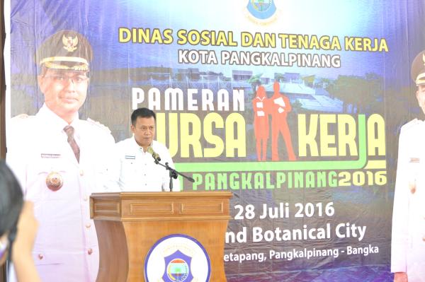 Pameran Bursa Kerja di Pangkalpinang