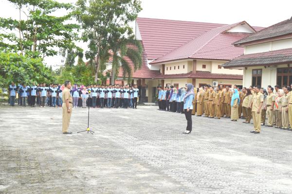 Apel Bersama UPTD dan Siswa/i Pelatihan 