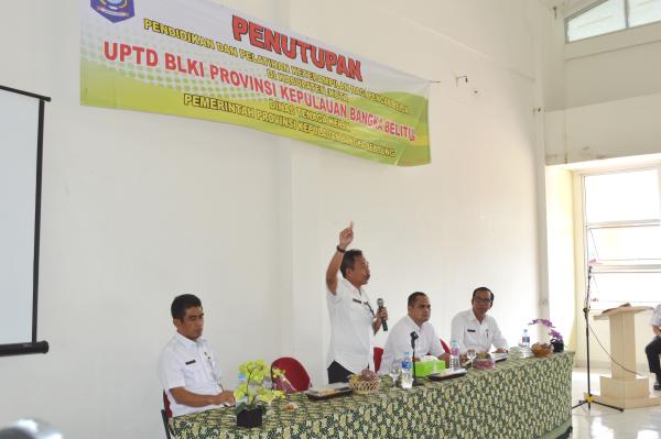 Penutupan Pelatihan Kejuruan