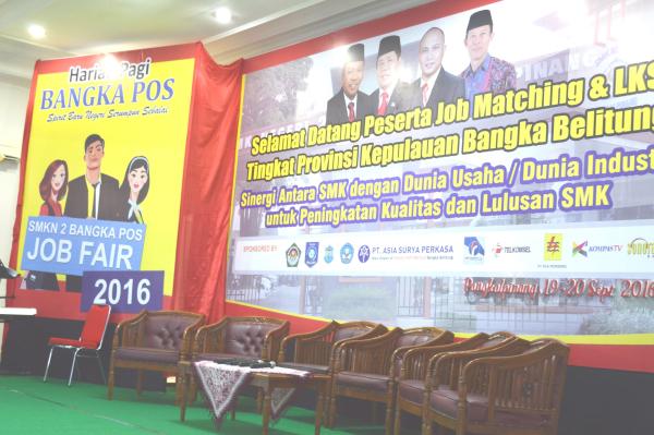 Pelaksanaan Job Matching dan Job Fair (19-20 September) di SMKN 2