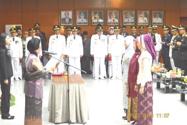 Pelantikan Kepengurusan Baru ketua PKK Kabupaten