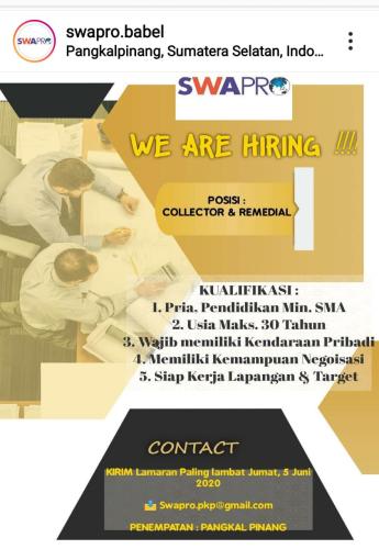 info lowongan bagi pekerja