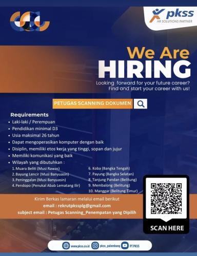 petugas Scanning Dokumen