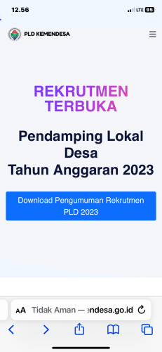 Reckrutment Terbuka PENDAMPING LOKAL DESA Tahun 2023 di wilayah Bangka Belitung