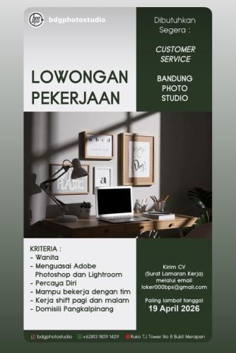 info Loker BDG PHOTO STUDIO-Pangkalpinang