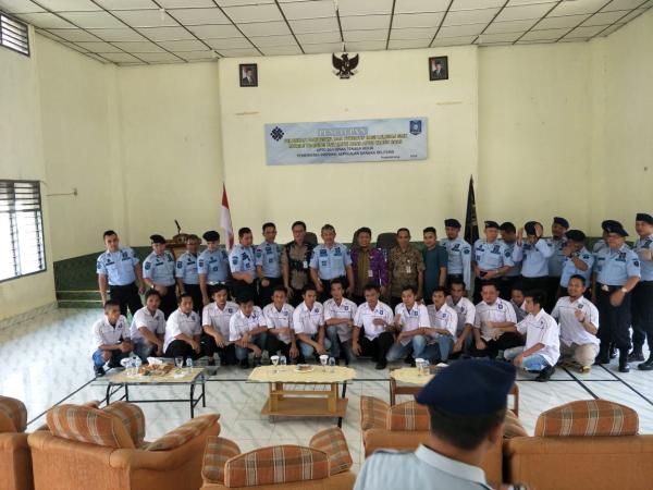 Pelatihan bagi warga Lapas berakhir