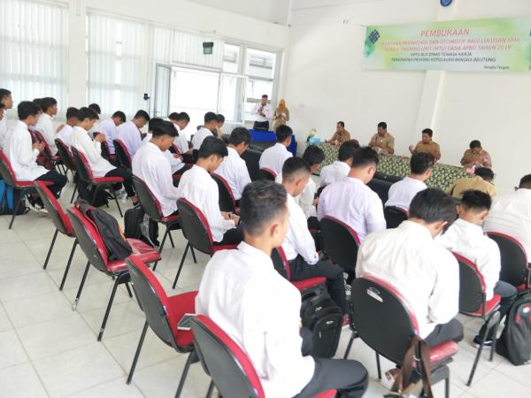 Pelatihan Kendaraan Ringan oleh Pemprov Babel