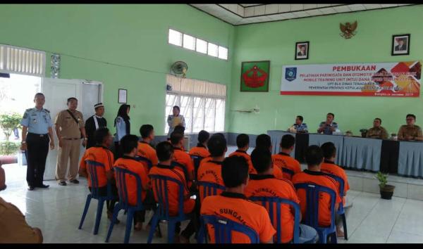 Pelatihan di Lapas Bukit Semut