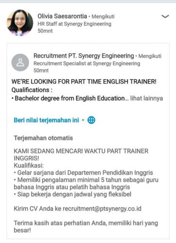 info kerja