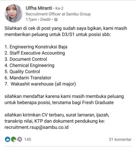 info kerja