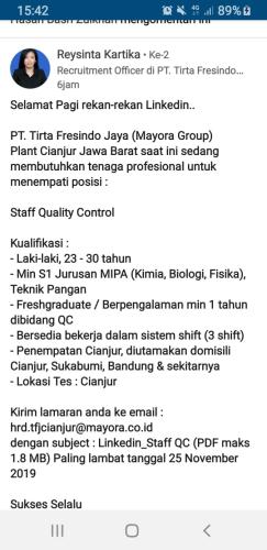info kerja