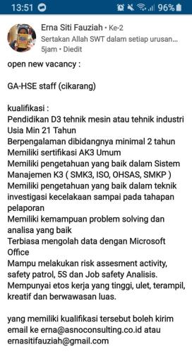 info kerja