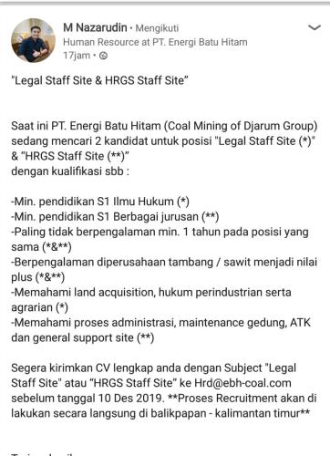 info kerja