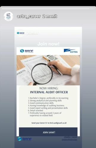 info lowongan calon pekerja