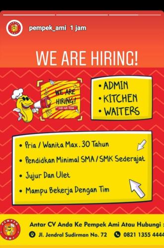 info lowongan calon pekerja