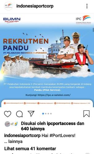 info lowongan calon pekerja