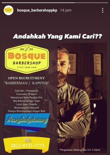 info Loker Babershop@Pangkalpinang