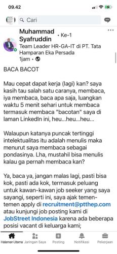 info Loker Legal,Accounting,HR-GA & Estate @PT THEP-Bangka