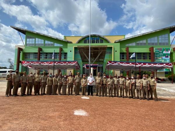 Asisten 1 Gubernur Babel Soleh Hadiri Acara K3 di BLK Disnaker Babel