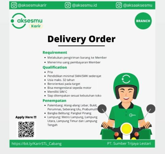 info Loker Delivery Order,Pick-Pack Team,& MRO-PT Sumber Trijaya Lestari Bangka Belitung Pangkalpinang