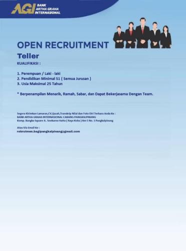 info Loker TELLER-Bank Artha Graha Internasional-Cabang Pangkalpinang
