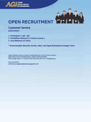 info Loker Customer Cervice-Bank Artha Graha Internasional-Cabang Pangkalpinang