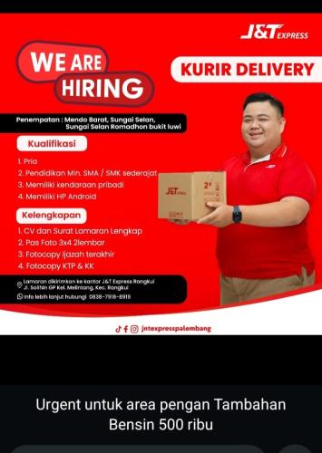 info Loker Kurir Delivery-J&T EXPRESS