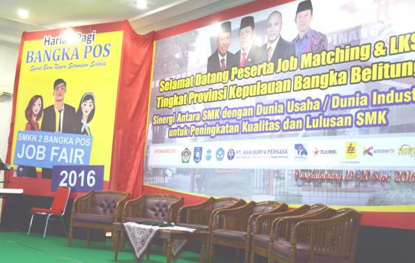 Job  Fair (19-20 September) dan Job Matching (19-23 Septermber)