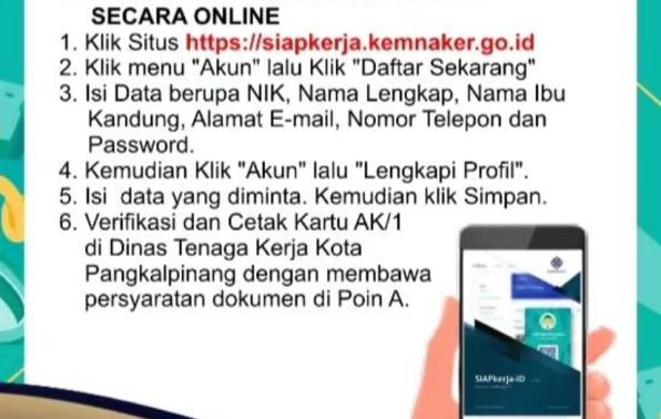 pembuatan AK1 atau kartu Kuning