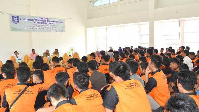 Penutupan Trainning Bagi Pencari Kerja Angkatan Pertama, 8 Jurusan 