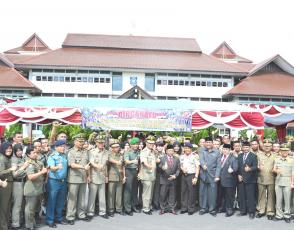 HUT Pol PP dan Hut Satlinmas